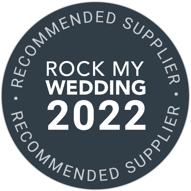 Rock My Wedding 2022 recommended supplier badge
