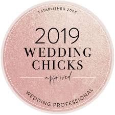 2019 Weddings Chicks approved supplier badge