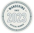 Wandering since 2023 member badge