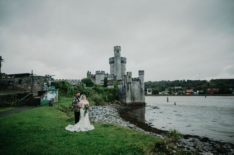 Castle wedding venue on a river in County Cork, Ireland
