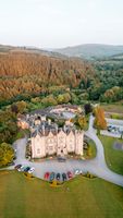 A 13th-century castle for intimate weddings in Ireland surrounded by woodlands