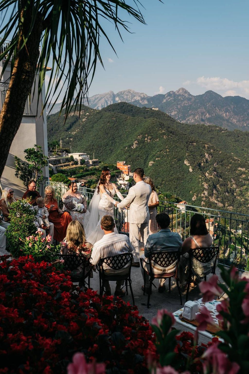 Wedding ceremony in Spain