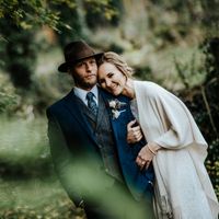 Bride and groom renewing vows in Ireland