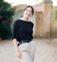 Destination wedding planner in Italy, Eleonora, at Peach Perfect Weddings