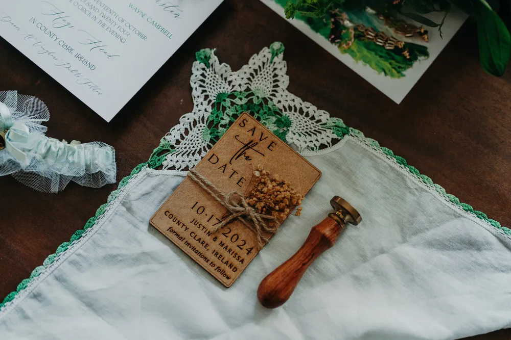 Lace for and Irish wedding tradition