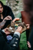 Items used for a Celtic ceremony for an elopement in Ireland