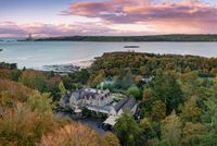 A large country estate for small weddings in Ireland surrounded by woodlands near the Irish Sea